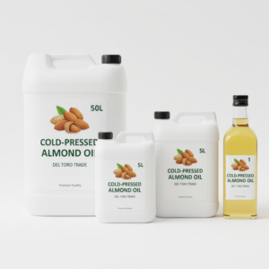 Cold-Pressed Sweet Almond Oil Bulk Supply – Food & Cosmetic Grade | 2MT–20MT